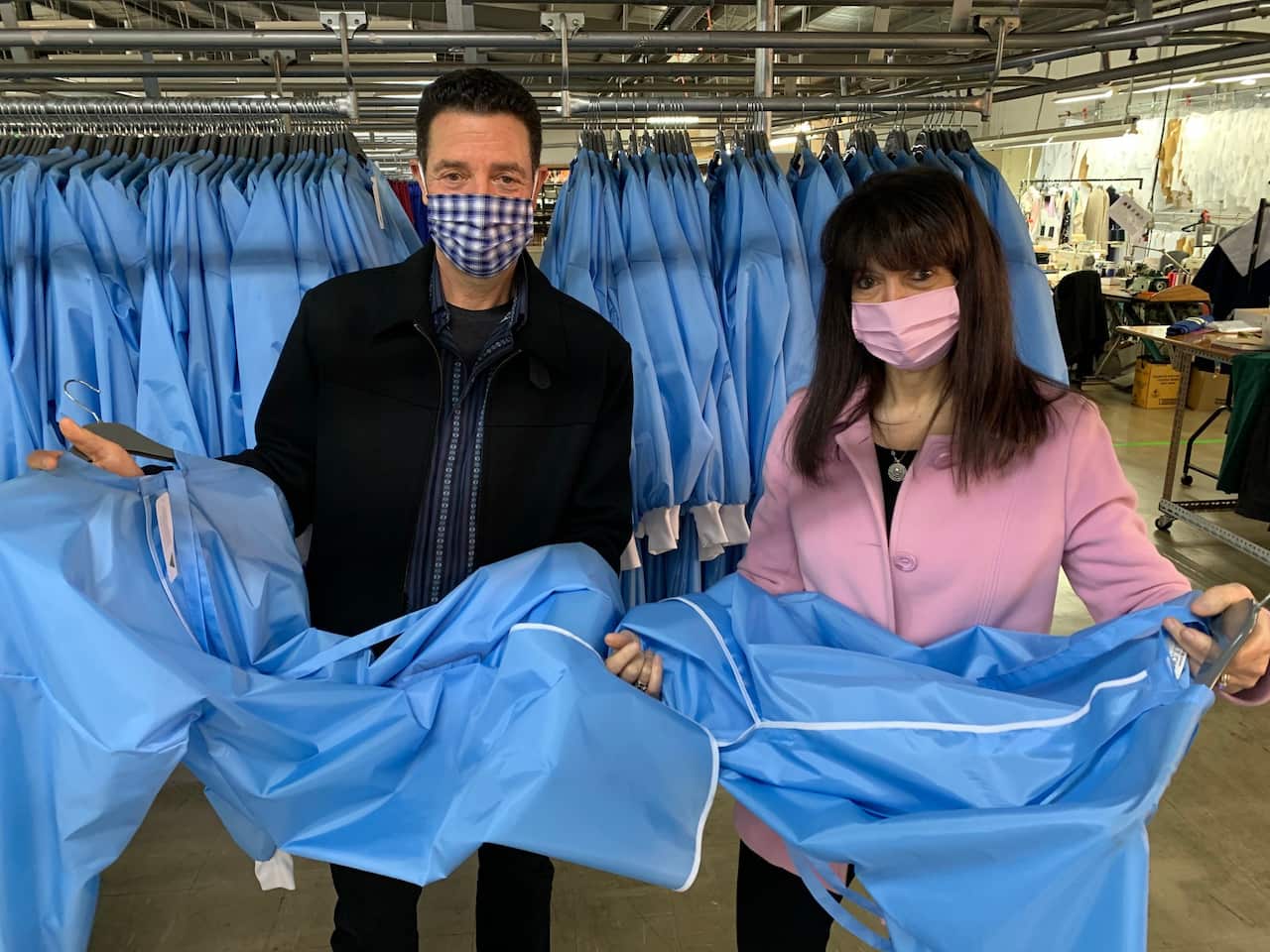 Fella Hamilton's son David and his wife Sharon now run the family business.