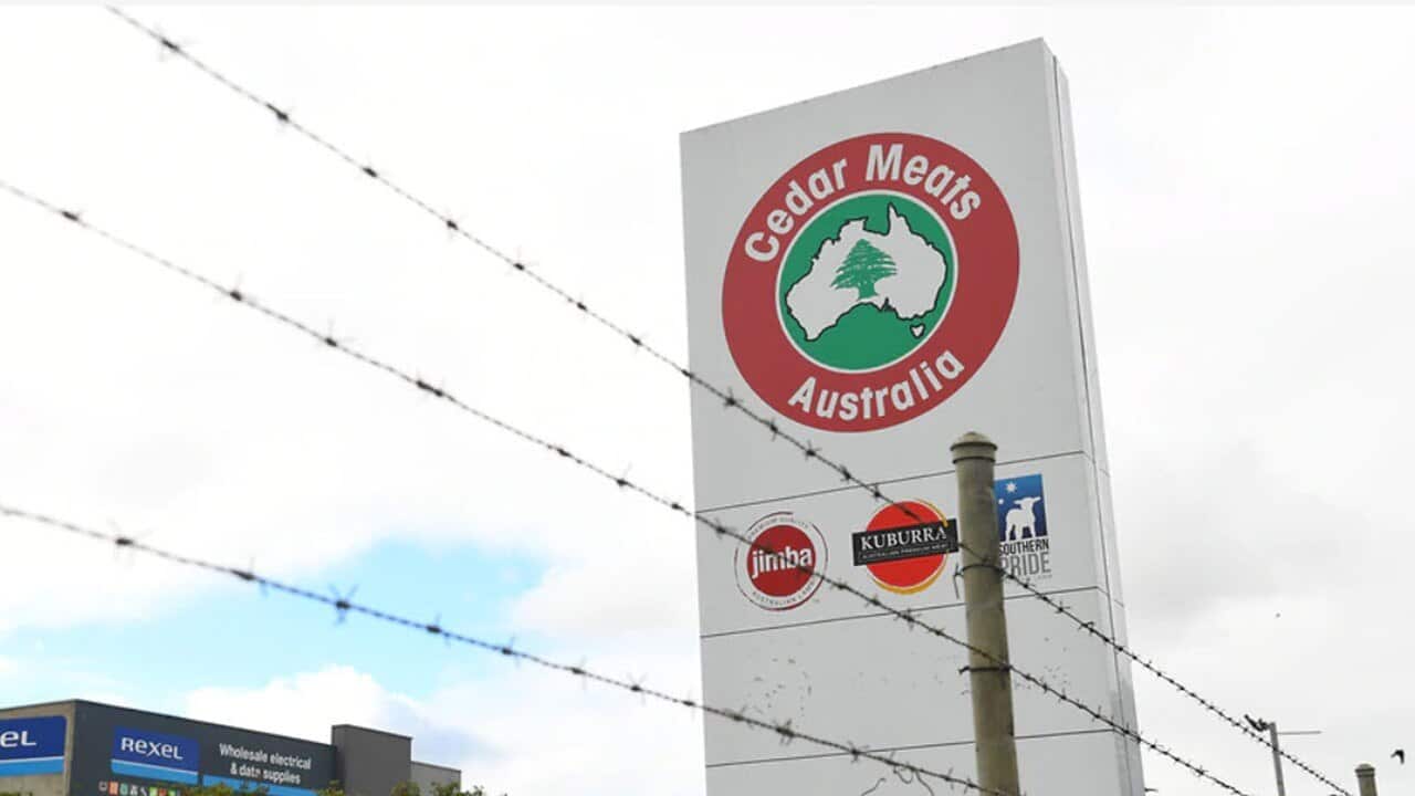 The Cedar Meats facility in Brooklyn, Melbourne is linked with 45 cases of coronavirus.