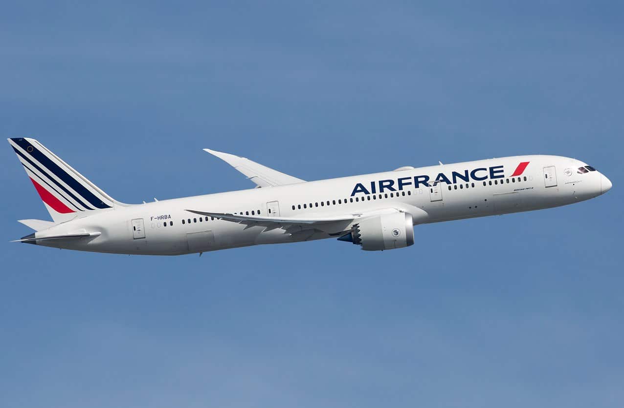 B787 plane, Air France, Dreamliner