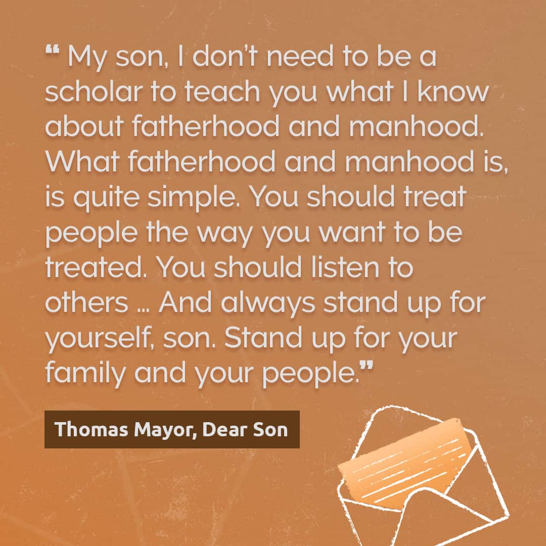A quote from Dear Son