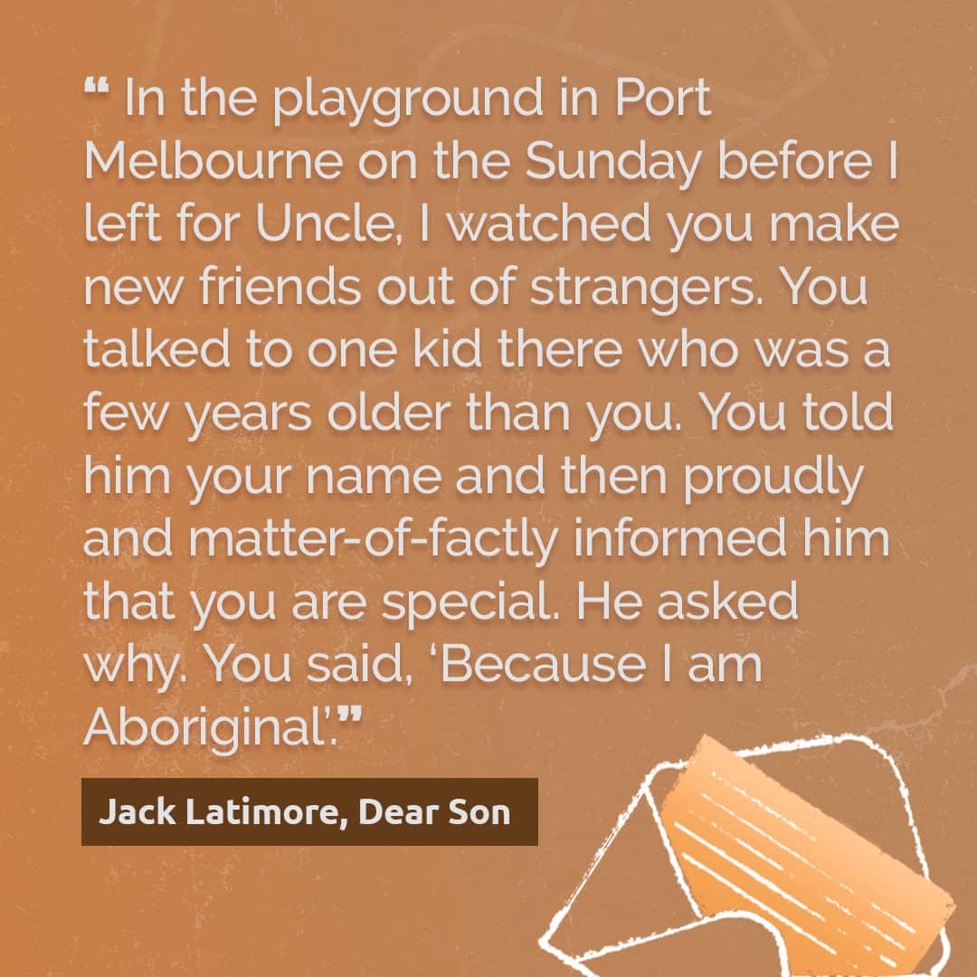 A quote from Dear Son