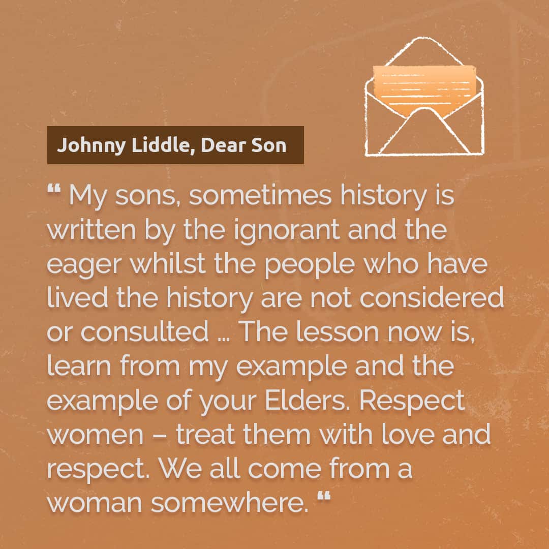 A quote from Dear Son