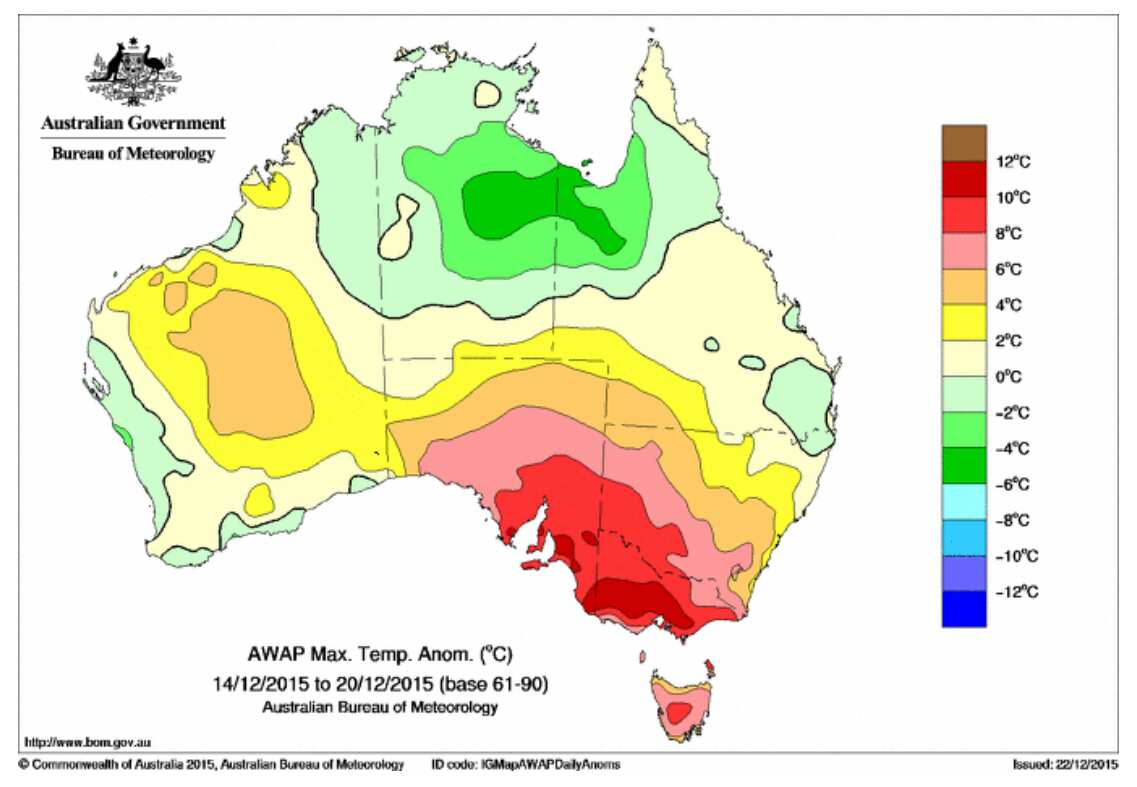 December climate record