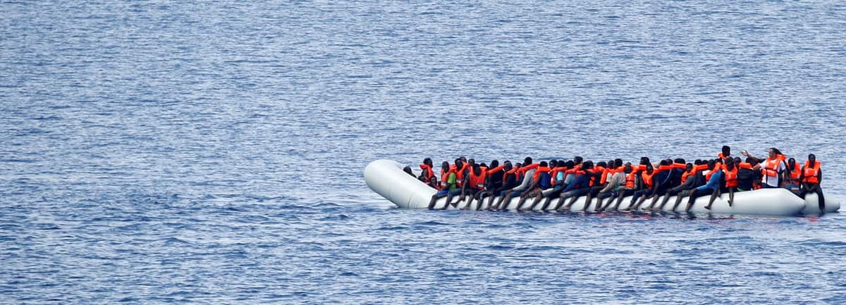 In 2016, some 5,000 people died crossing the Mediterranean Sea.