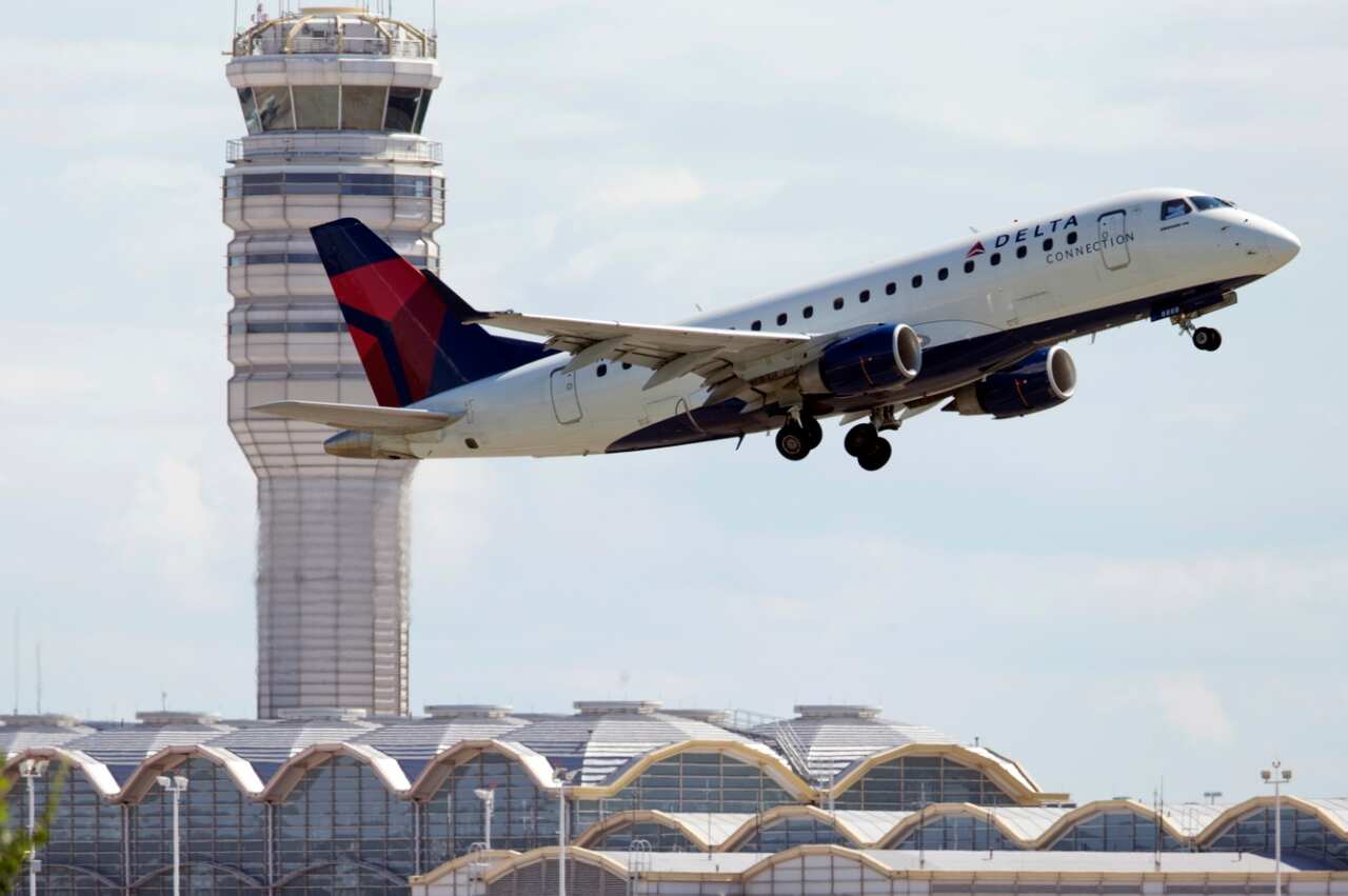 File image of a Delta plane taking off