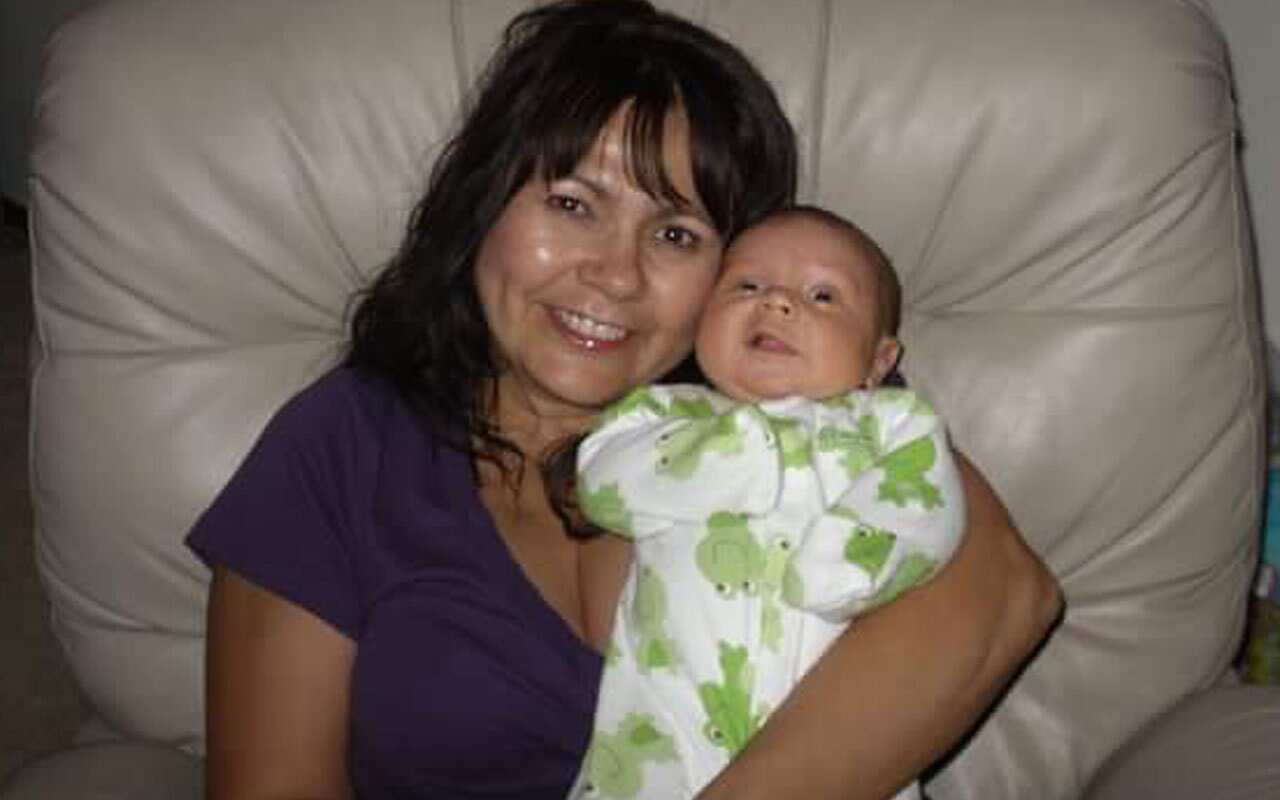 Photo provided by her son Jeff Rees shows Denise Cohen, one of the people killed in Las Vegas after a gunman opened fire on Sunday, Oct. 1, 2017.