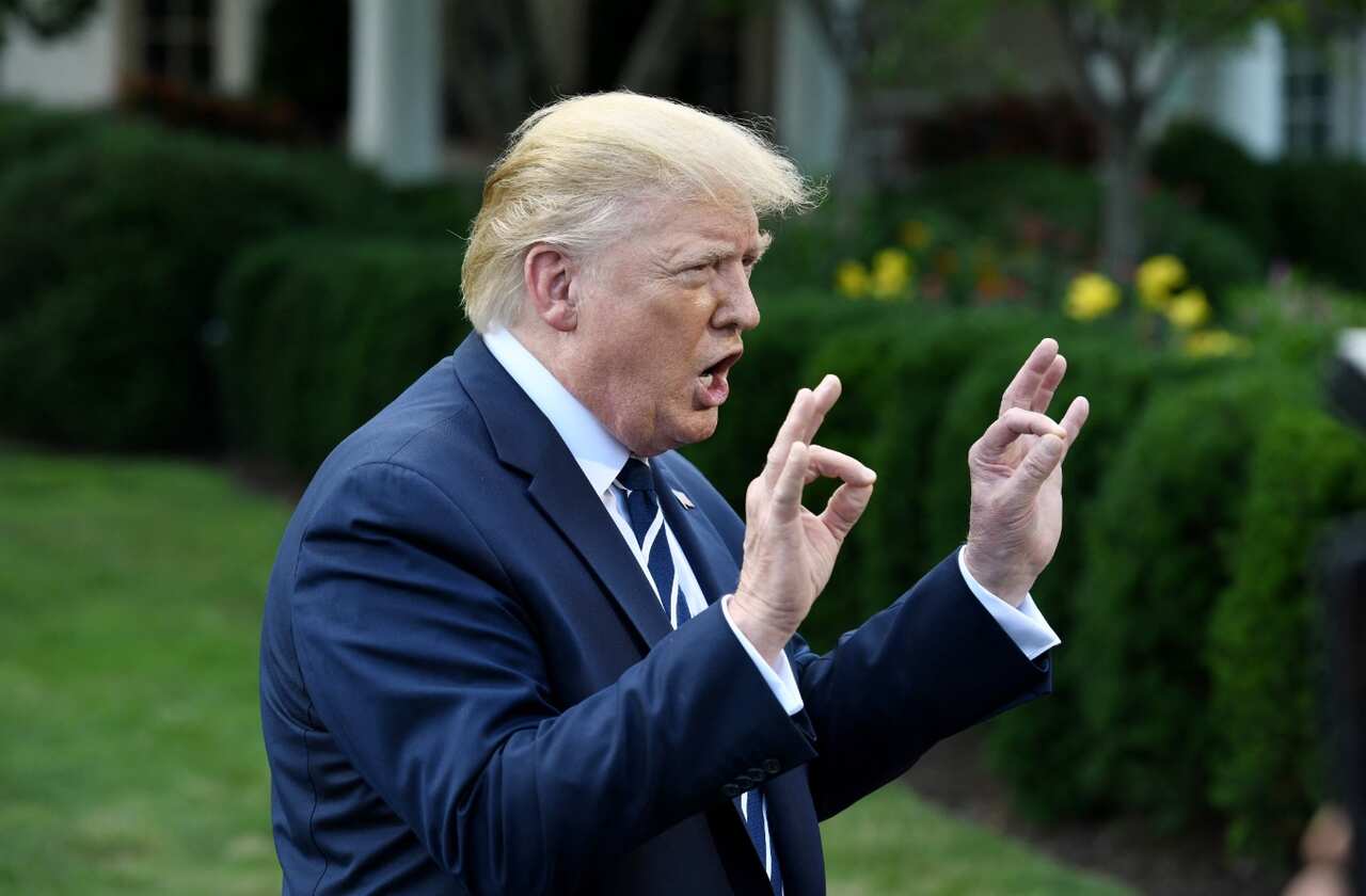 US President Donald Trump this week.