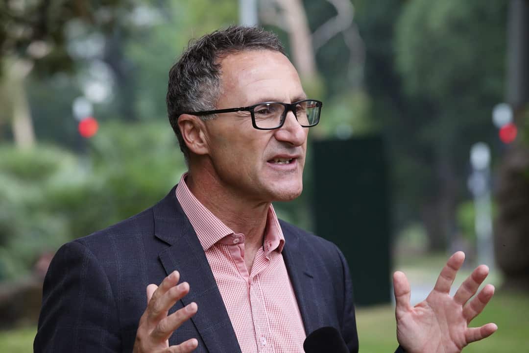 Australian Greens leader Richard Di Natale says the Greens would work with a Shorten government. 