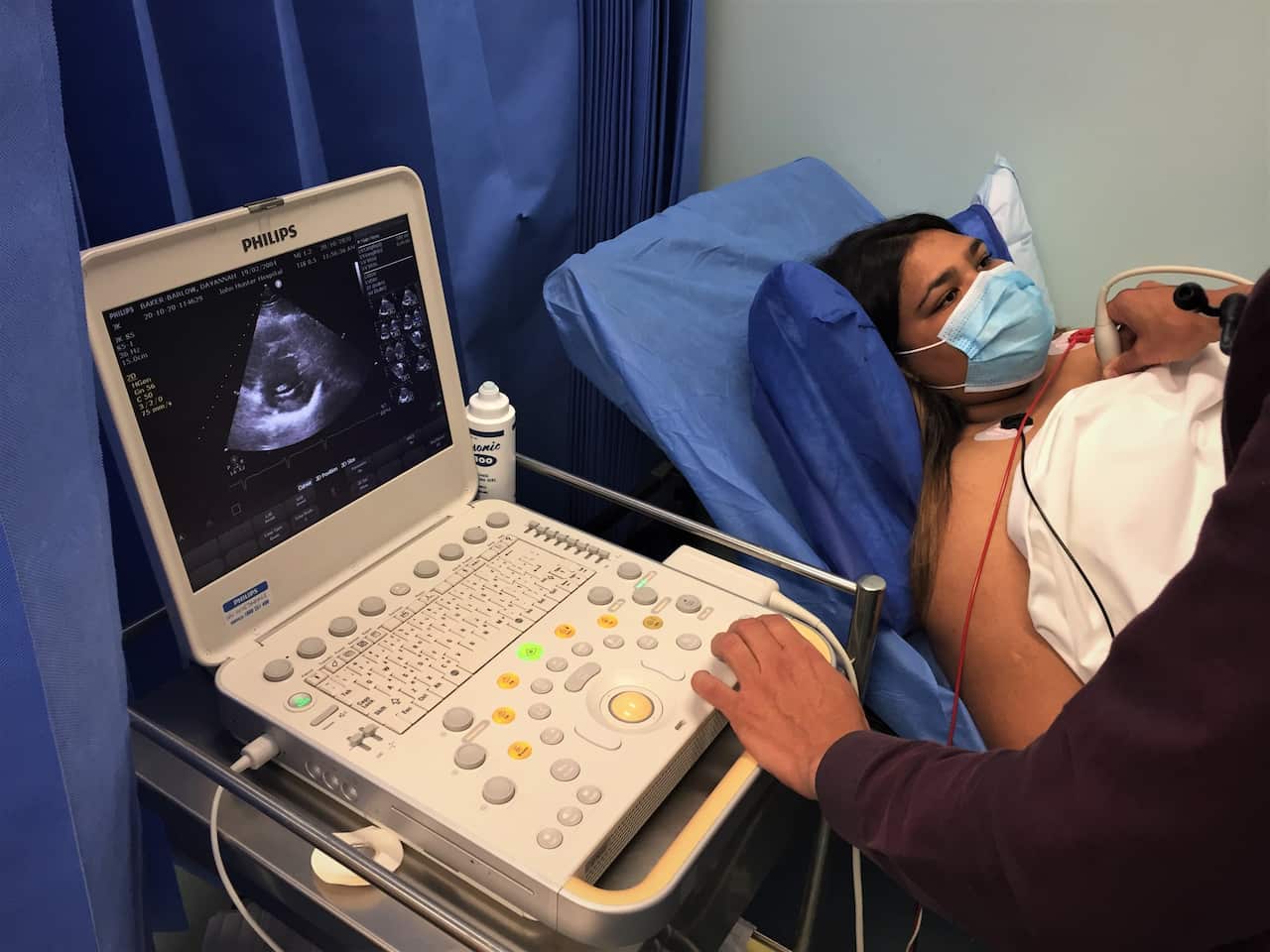 Dayannah's heart disease needs frequent medical checks.