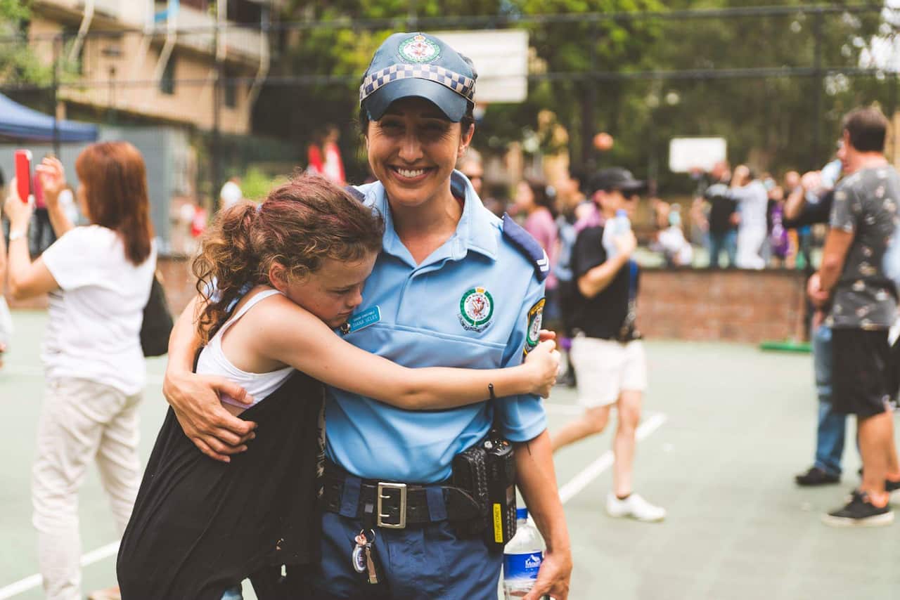 Diana Ucles balances her police work with training the girls.