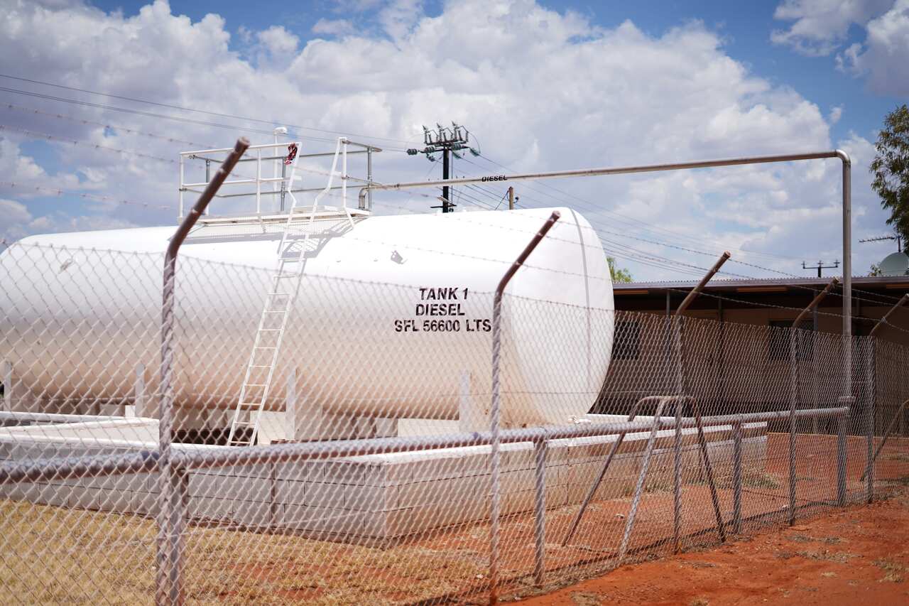 Elliott and Marlinja are currently powered by a diesel plant 