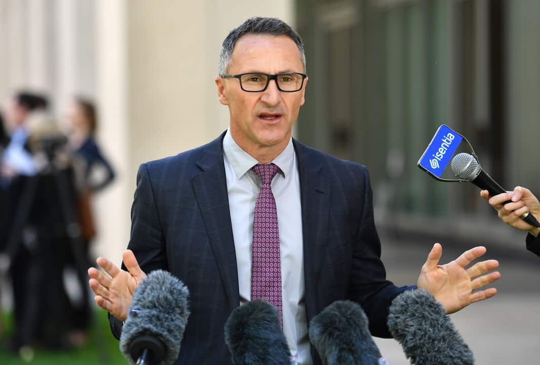 Greens leader Senator Richard Di Natale.