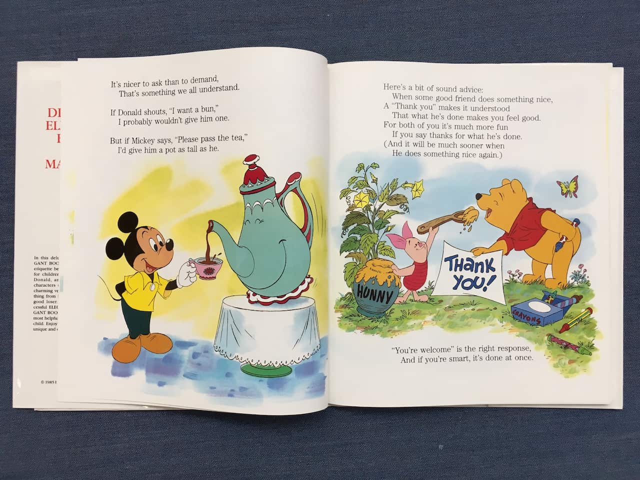 Disney's Elegant Book Of Manners