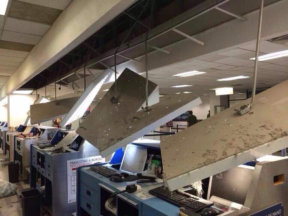 Mexico City Airport closed after desturction of a 7.1 earthquake.