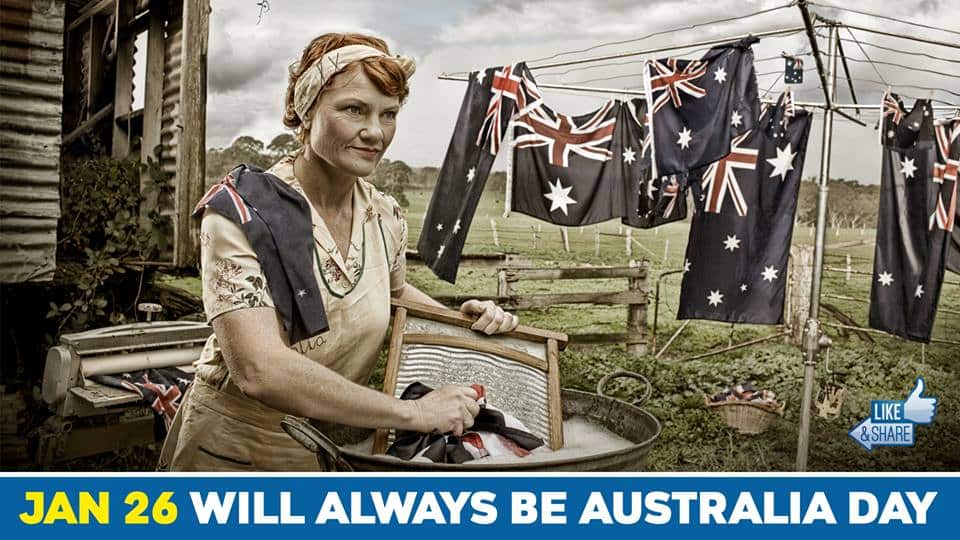 Pauline Hanson used this image in a tweet about Australia Day.