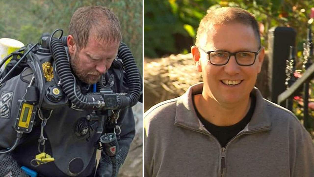 Dr Richard Harris lost his father during the rescue operation.