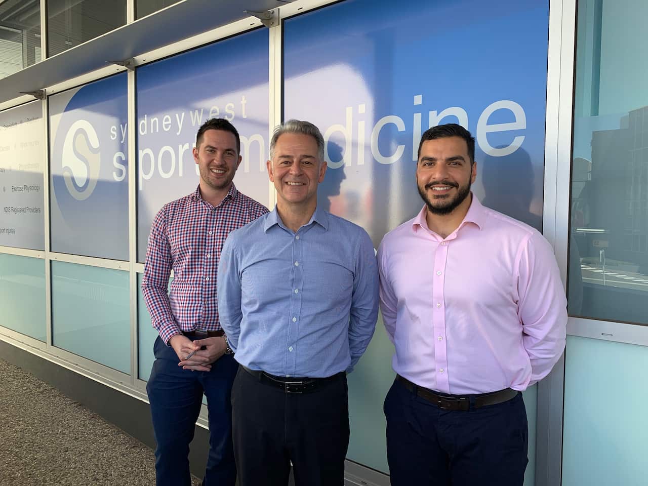 ICFAR doctors outside the practice