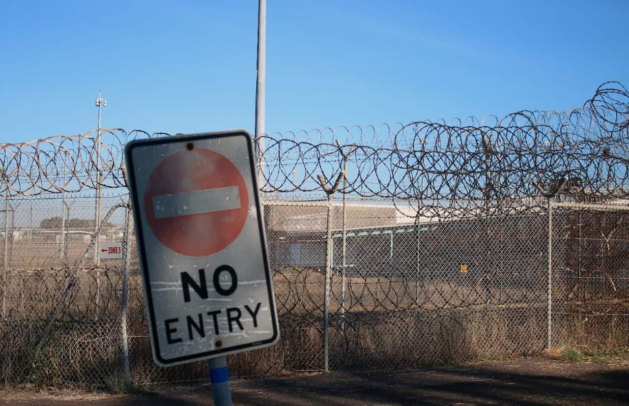 The Don Dale youth detention centre in the Northern Territory.