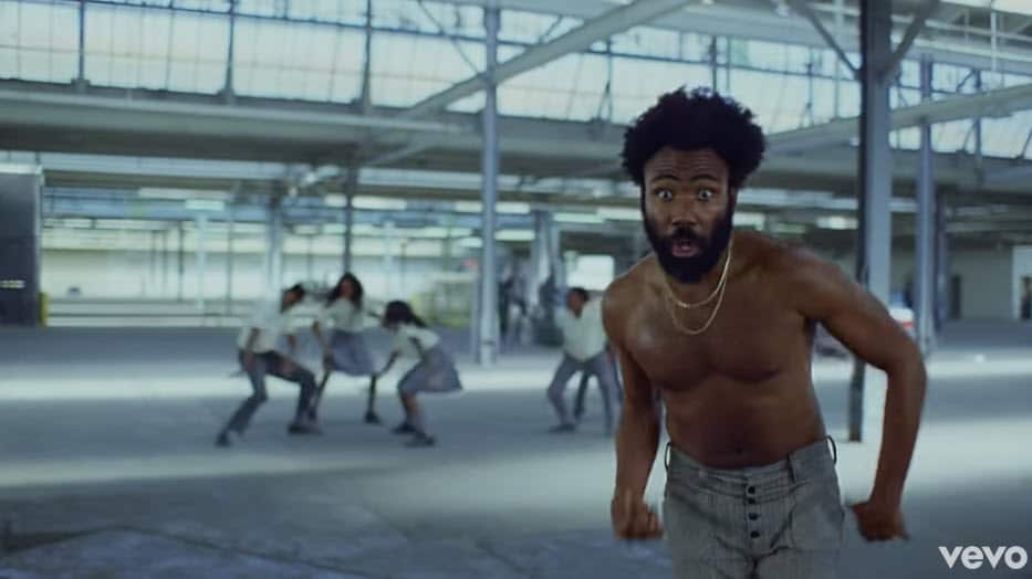 A still from This is America.