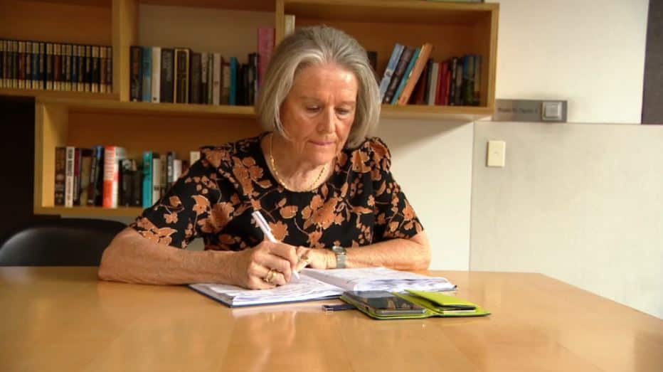 Dorothy Kamaker is worried how elderly people will cope with increasingly severe heatwaves. 