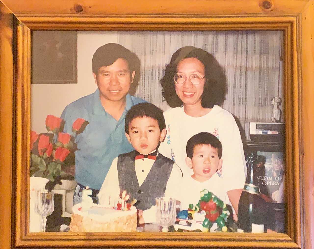 Chau family in happier times