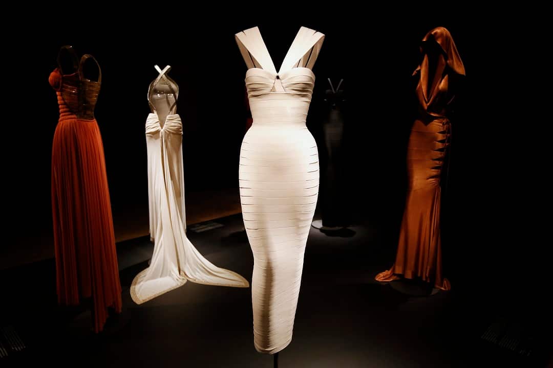 Creations by French Tunisian born Fashion designer Azzedine Alaia.
