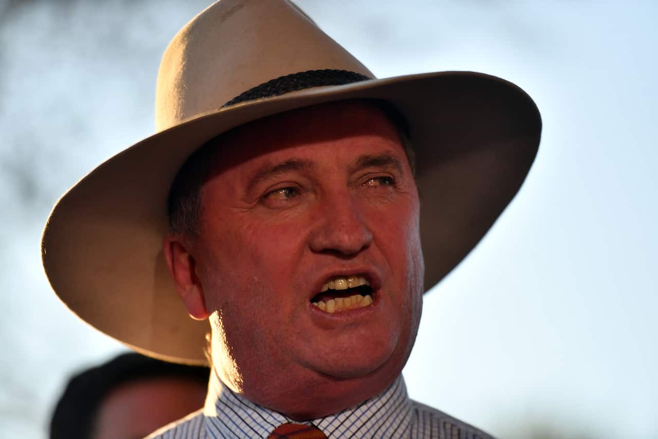 Nationals member for New England Barnaby Joyce.
