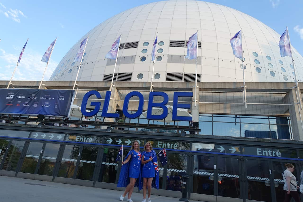 Djenat Ploughman travelled to Sweden for the 2016 Eurovision Song Contest with her mum Josephine.