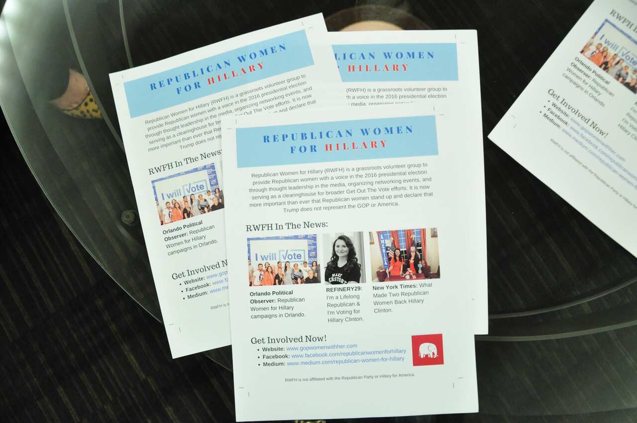 Republican Women for Hillary lobby group