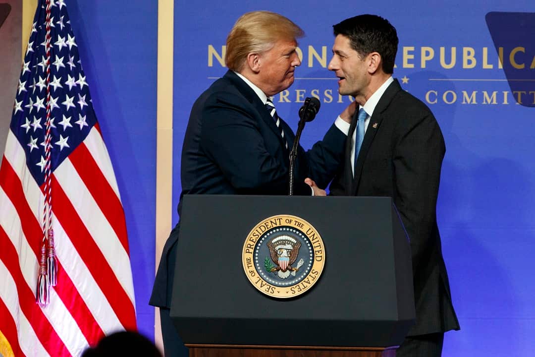 Paul Ryan is second in line to the presidency.