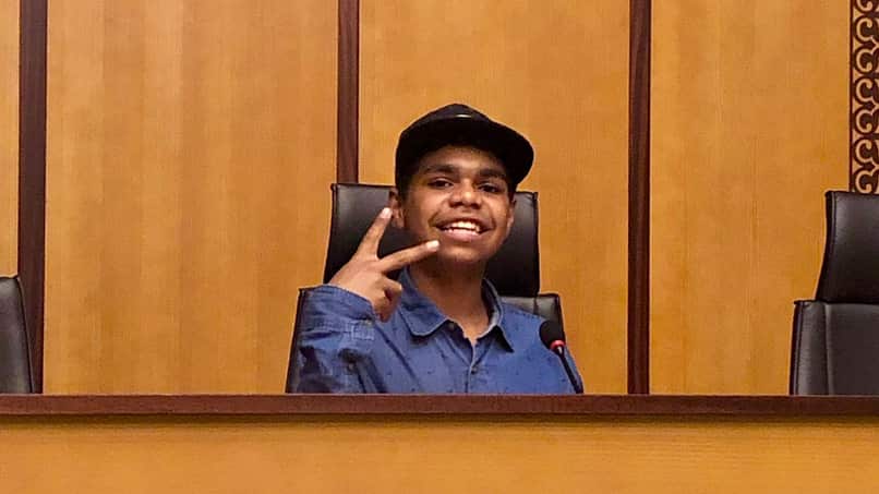 Dujuan Hoosan says he wants to see an end to the jailing of 10-year-olds in Australia.