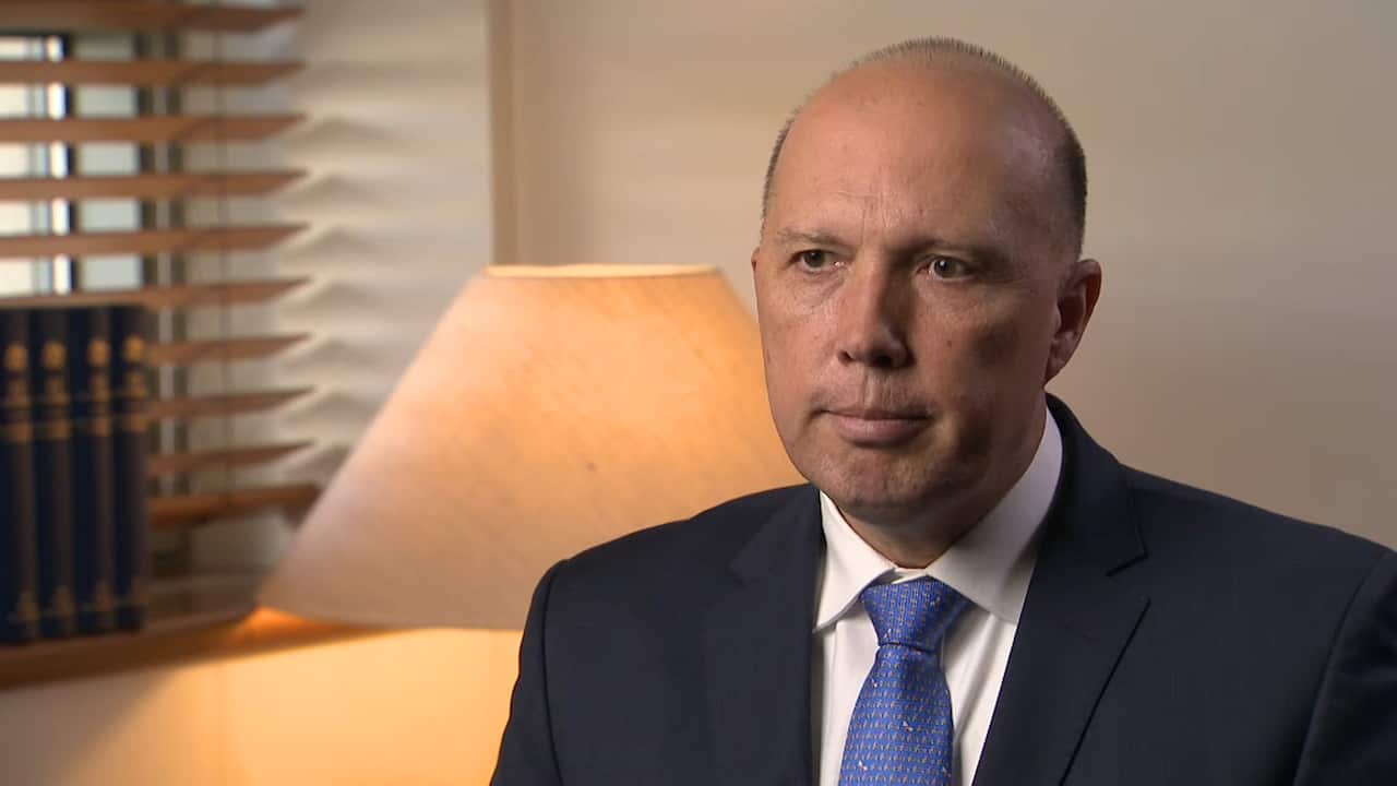 Peter Dutton .