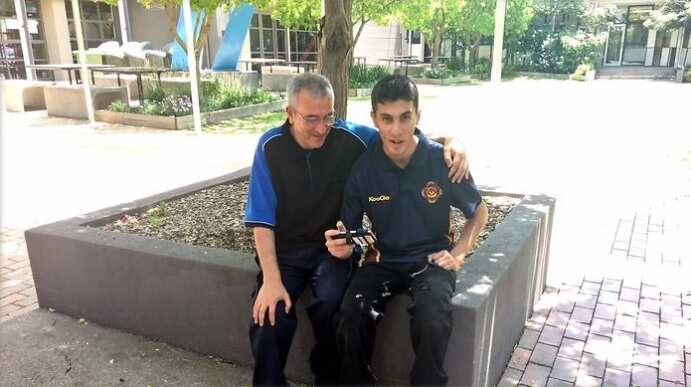 Dux of Catholic Regional College Sydenham, Syrian refugee, Saad Al-Kassab, hopes to study medicine