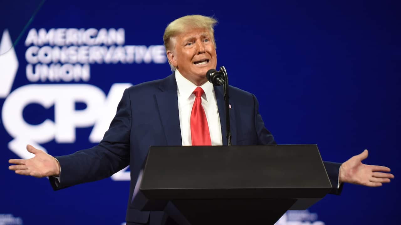 Former US President Donald Trump