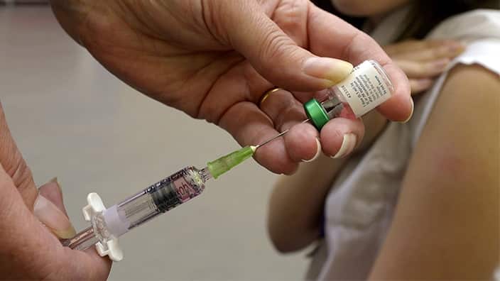 free measles vaccine
