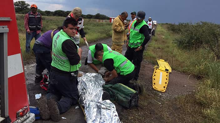 Mexican plane crash in North Mexico