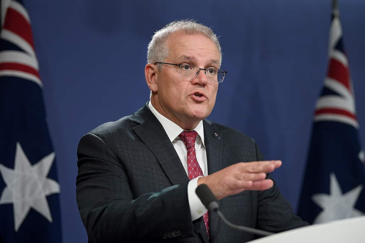 Scott Morrison denies Australians in India are being abandoned (
