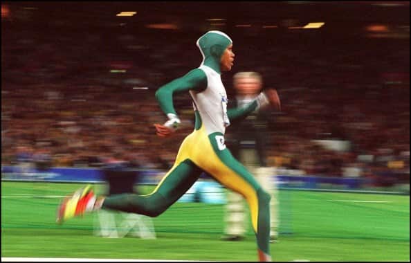 Cathy Freeman Wins Women'S 400m