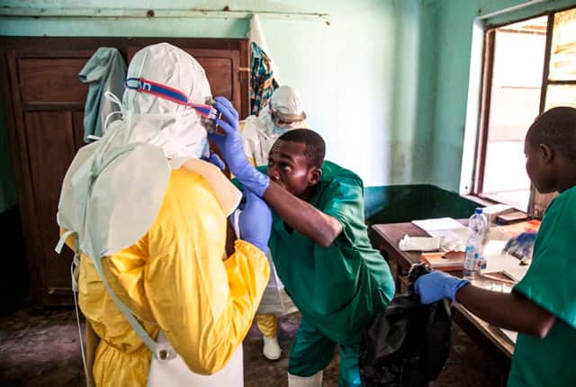 Ebola in the Democratic Republic Of Congo.