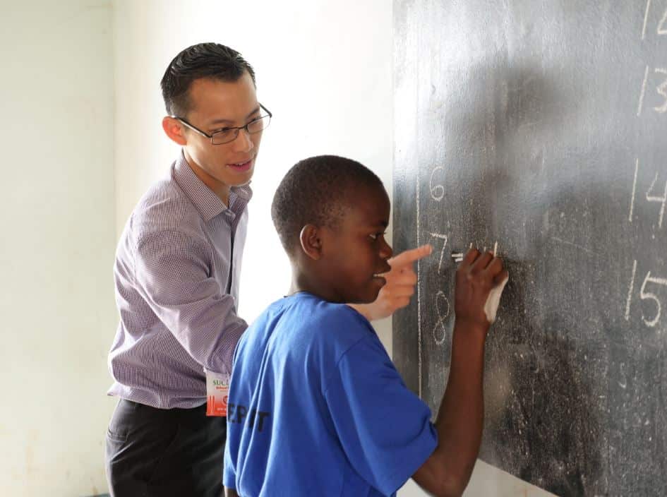 Eddie Woo rose to fame for making maths fun in captivating YouTube videos. 