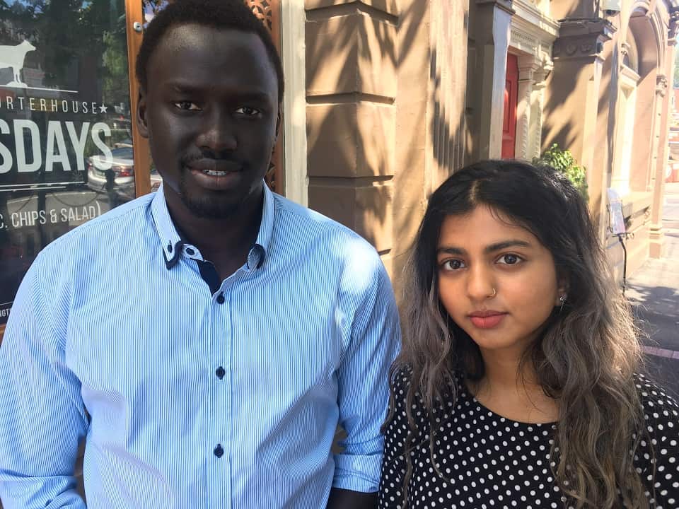 Youth involved in the campaign 