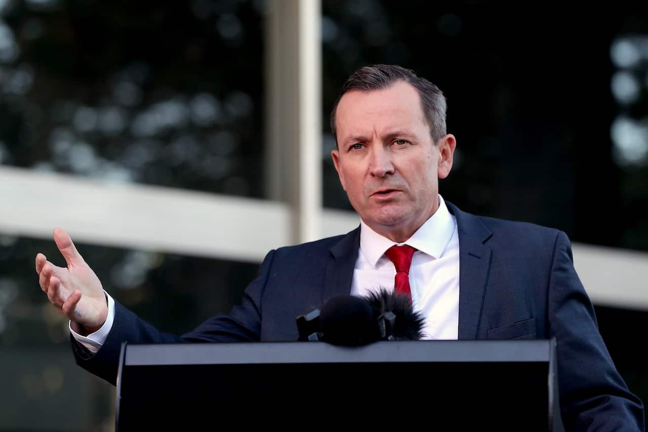 WA Premier Mark McGowan 