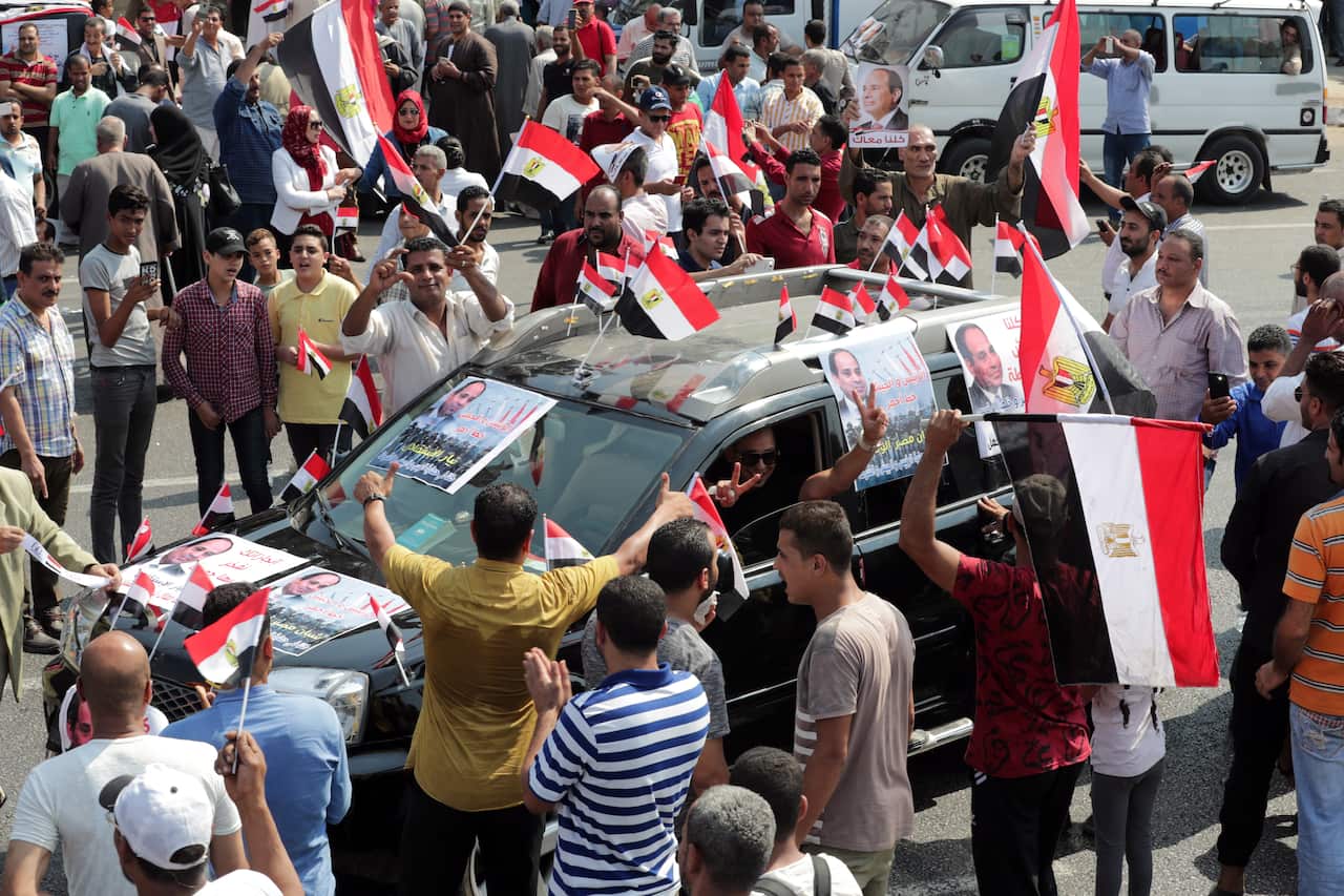 Security forces have stepped up presence in main squares in major cities across Egypt to counter the demonstrations. 