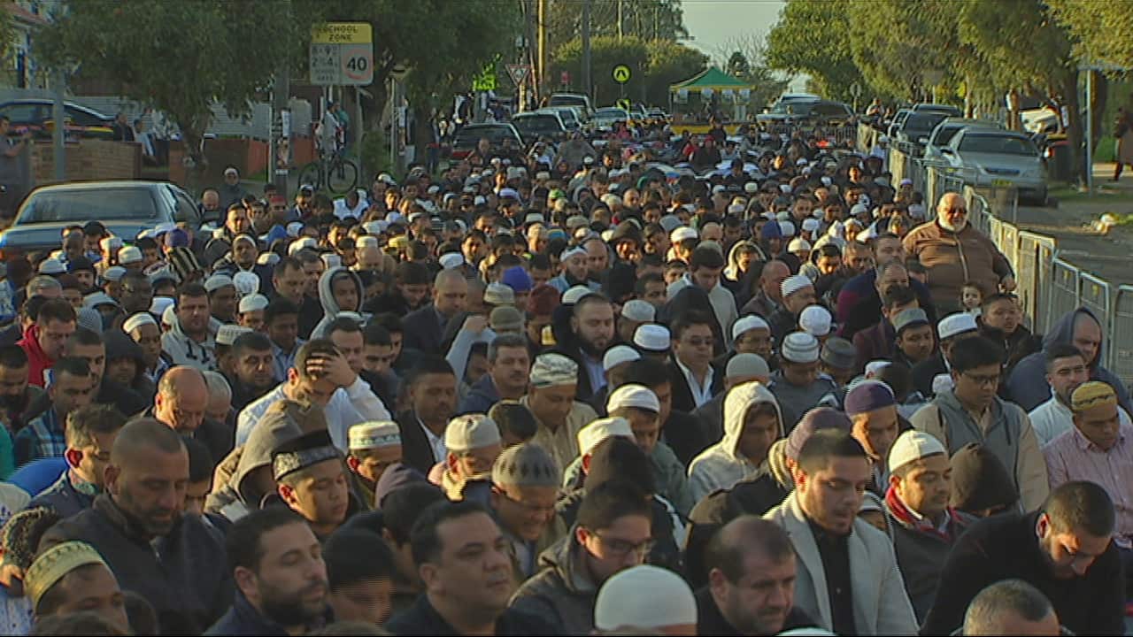 Australia Muslims Eid unity terror