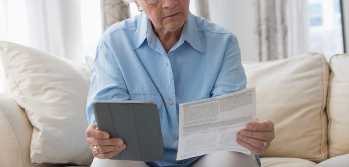Elderly Australians are more likely to be victims of scams.