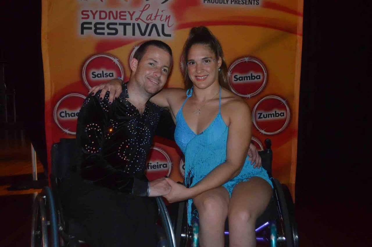 The couple will be the first Australian wheelchair dancers to participate in the competition.