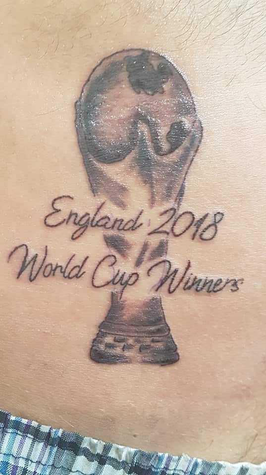 The tattoo in question, via Jamie Richardson 