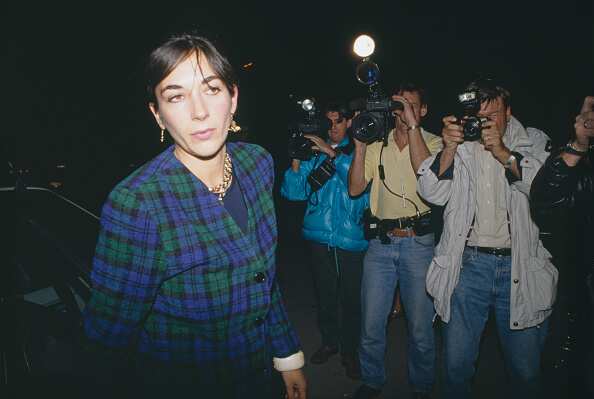 British socialite Ghislaine Maxwell in 2000.