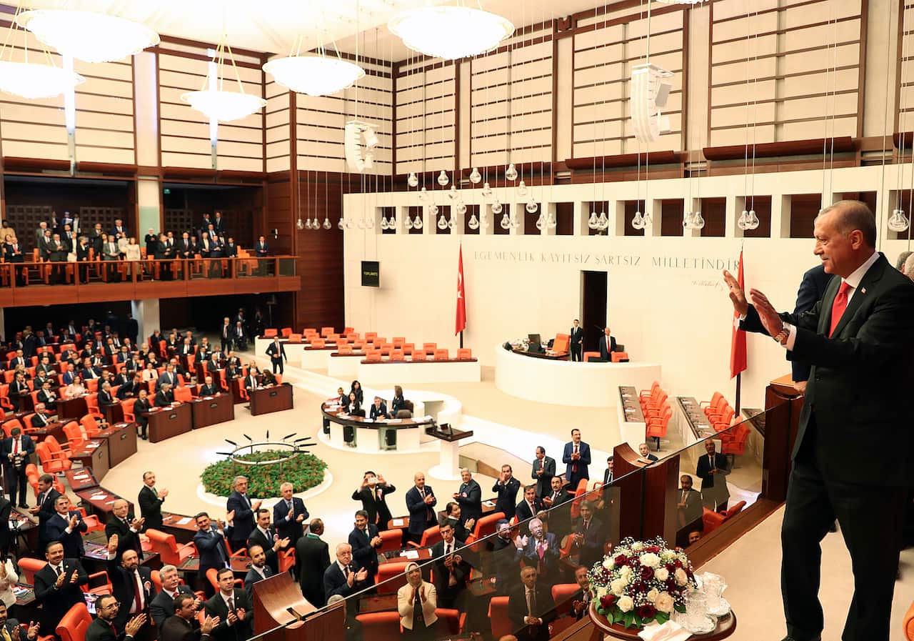 Turkey's President Recep Tayyip Erdogan