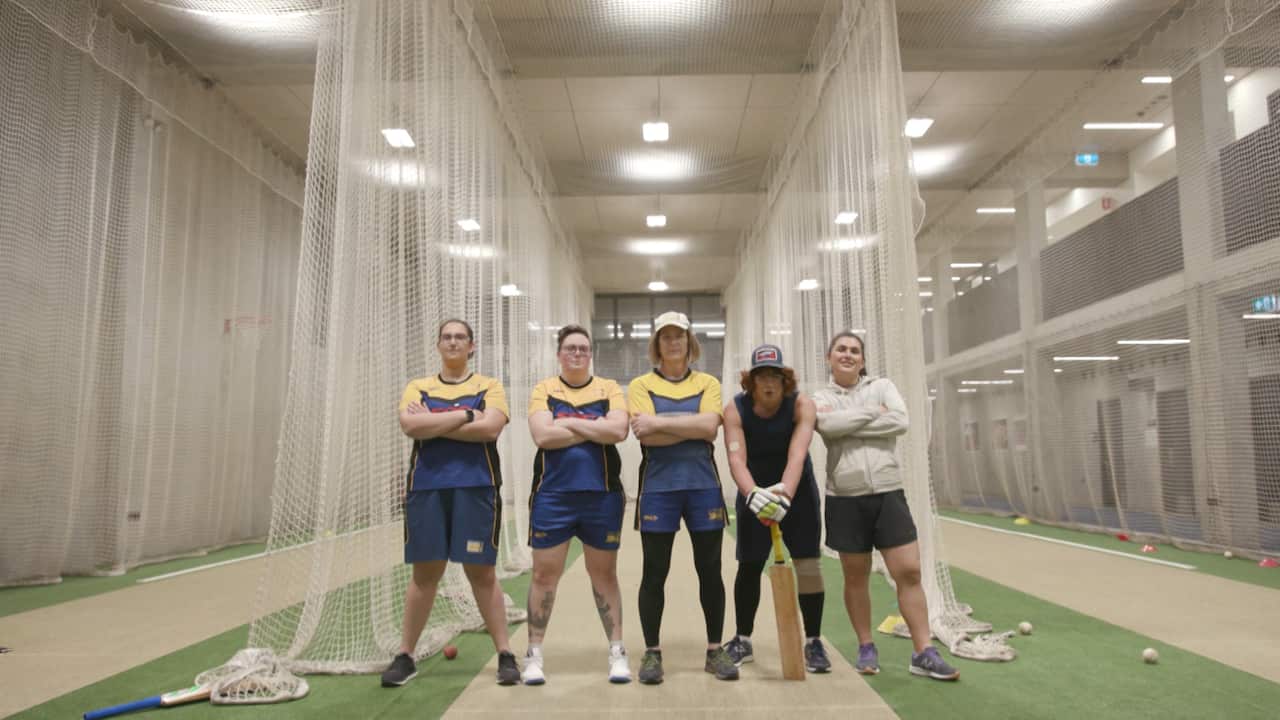 Erica's cricket team